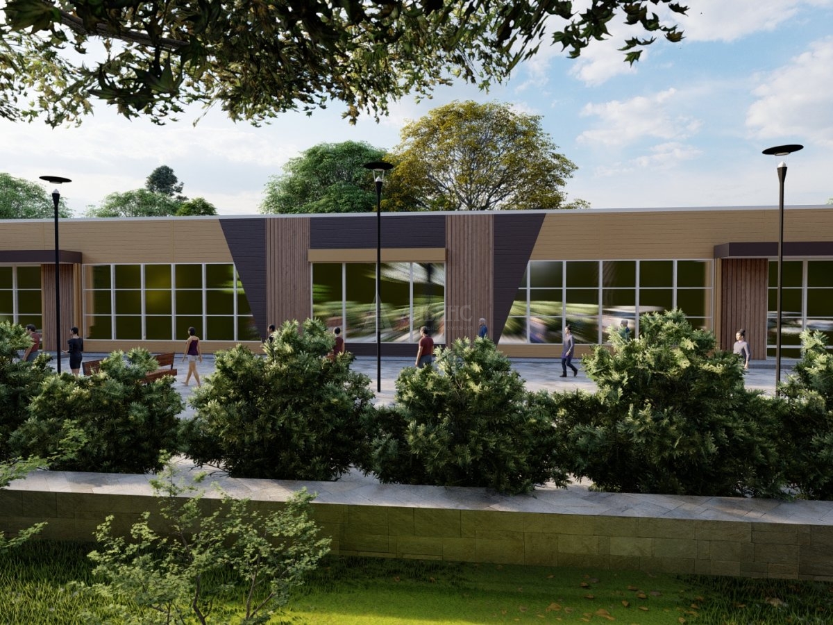 3D визуализация Придорожное кафе из сэндвич-панелей - фото 2